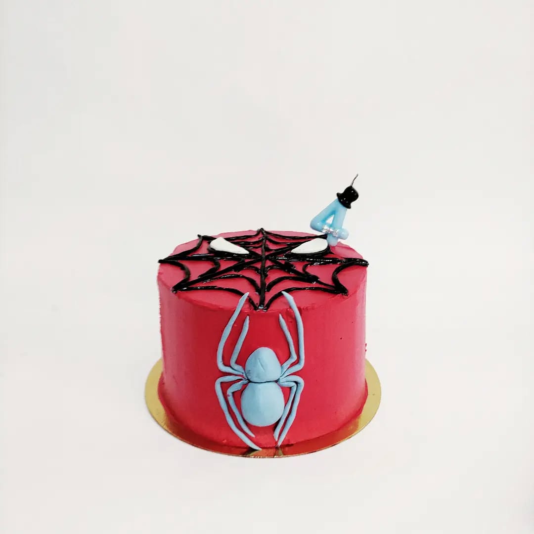 Classic White Wedding Cake - Front View